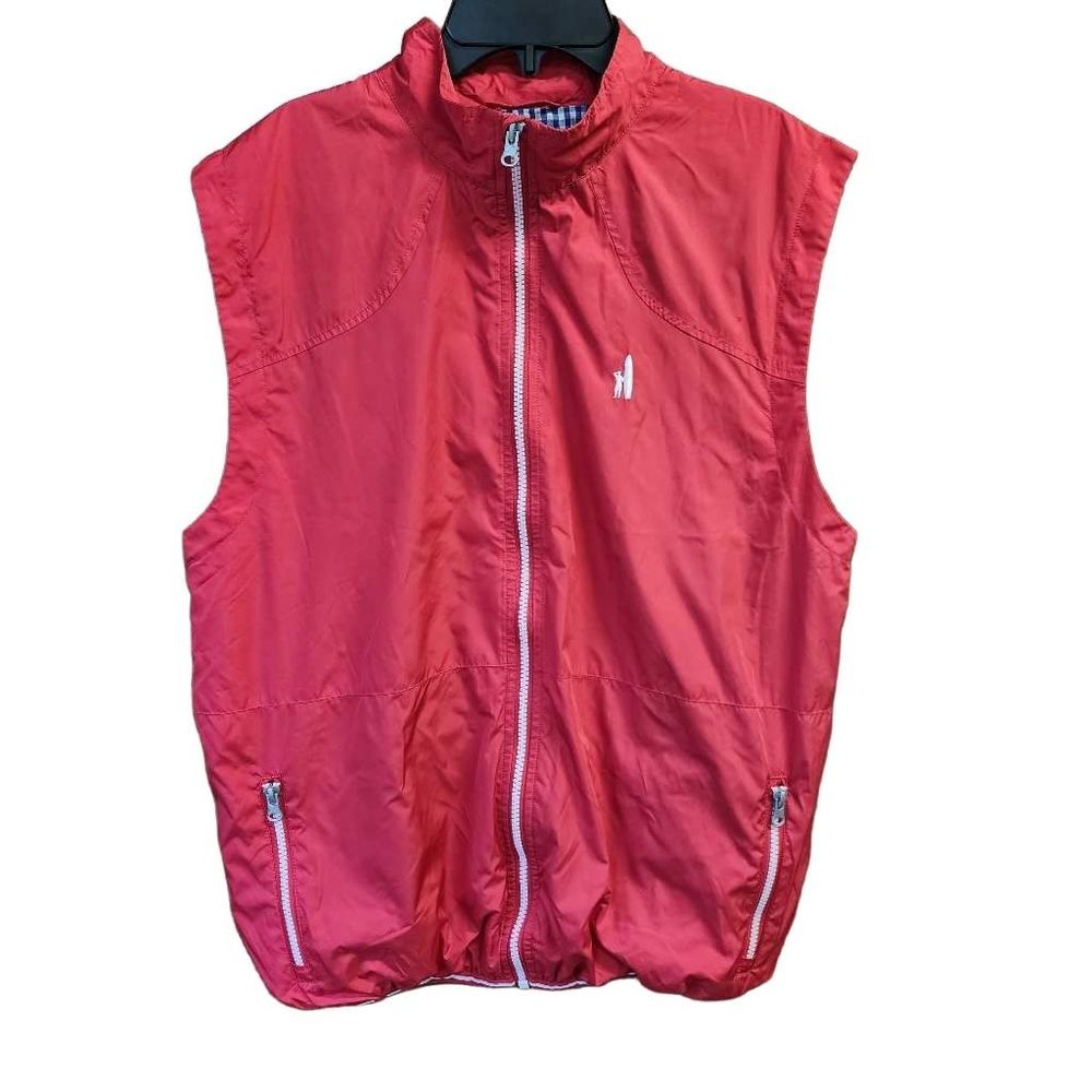 johnnie-O Red Vest